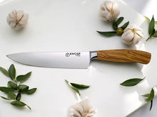 Lade das Bild in den Galerie-Viewer, Knosp Solingen Kochmesser 21cm - Olive