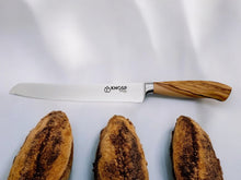 Lade das Bild in den Galerie-Viewer, Knosp Solingen Brotmesser 22cm - Olive
