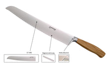 Lade das Bild in den Galerie-Viewer, Knosp Solingen Brotmesser 32cm - Olive