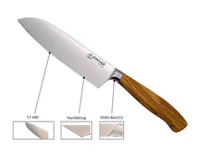 Lade das Bild in den Galerie-Viewer, Knosp Solingen Santoku 16cm - Olive