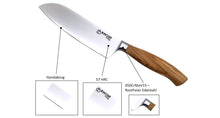 Lade das Bild in den Galerie-Viewer, Knosp Solingen Santoku 16cm - Olive
