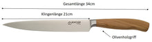 Lade das Bild in den Galerie-Viewer, Knosp Solingen Schinkenmesser 21cm - Olive