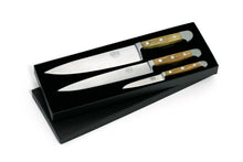 Lade das Bild in den Galerie-Viewer, Güde Alpha Olive - 3 teiliges Messerset