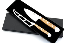 Lade das Bild in den Galerie-Viewer, Güde Alpha Olive - 2 teiliges Käsemesserset