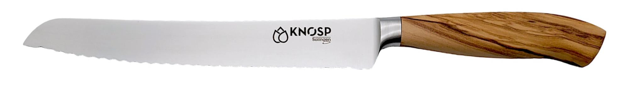 Knosp Solingen Brotmesser 22cm - Olive