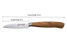 Lade das Bild in den Galerie-Viewer, Knosp Solingen Gemüsemesser 9cm - Olive
