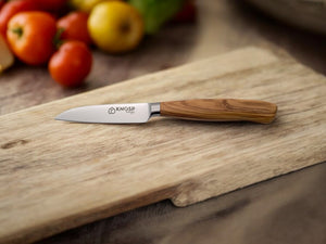 Knosp Solingen Gemüsemesser 9cm - Olive