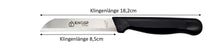 Lade das Bild in den Galerie-Viewer, Knosp Solingen Gemüsemesser - 8cm schwarz
