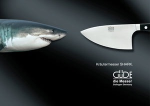 Güde Alpha Olive - Kräutermesser (Shark) 14cm